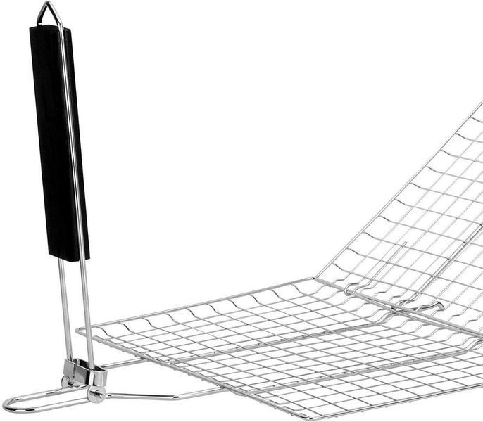 GRILLI Grill Basket with Folding Handle 32x22 cm 777113