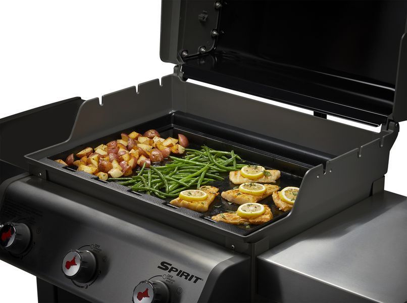 Порцелянова емальована чавунна планча Weber для Genesis серії 300