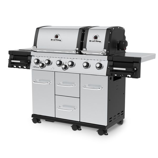 ГРИЛЬ BROIL KING IMPERIAL&trade; S 690 IR ГАЗОВЫЙ СЕРЕБРЯНЫЙ (997983)