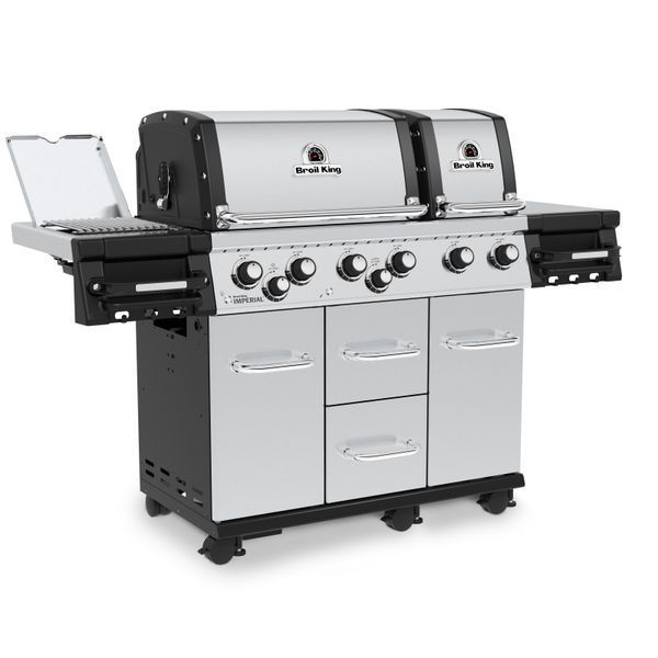 ГРИЛЬ BROIL KING IMPERIAL&trade; S 690 IR ГАЗОВЫЙ СЕРЕБРЯНЫЙ (997983)