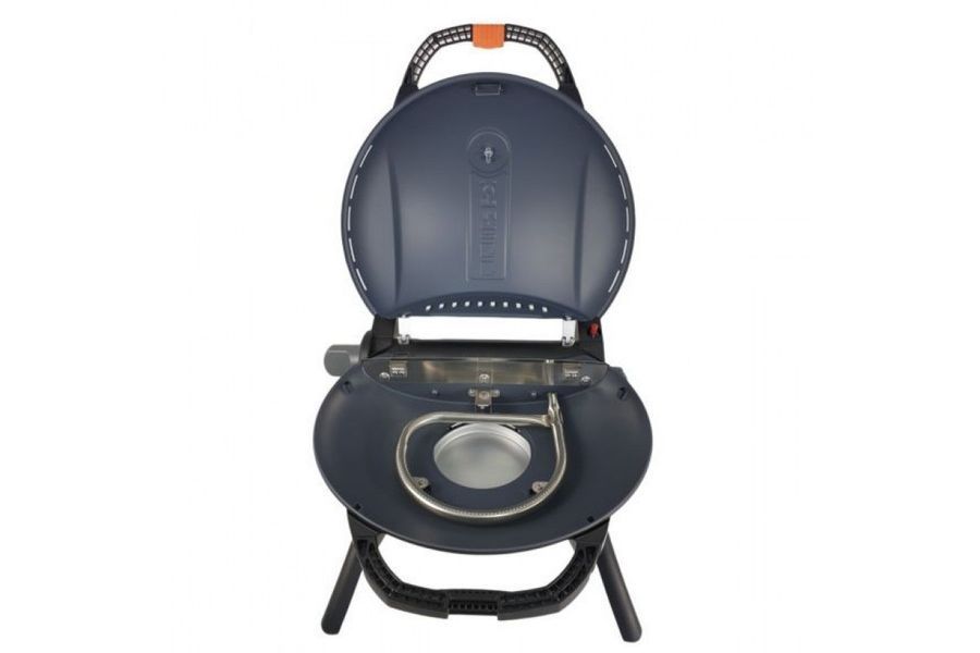 КОМПЛЕКТ Портативный переносной газовый гриль O-GRILL 900, оранжевый + шланг в подарок!