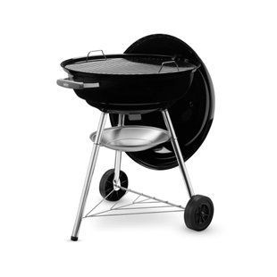 Вугільний гриль Weber Compact Kettle 47 см, чорний