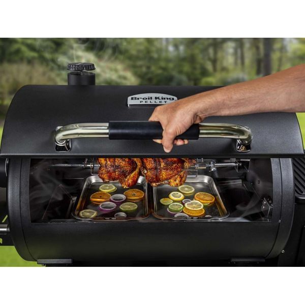Broil King Regal Pellet 400 Pellet Grill, Black