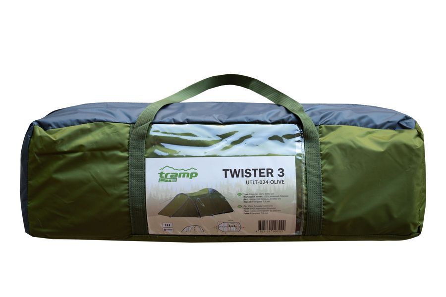 Tramp Lite Twister 3 Tent UTLT-024-olive