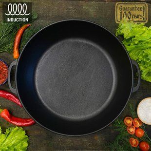 Жаровня 5,32кг "Сирітка" чавунна 40*8см Maysternya