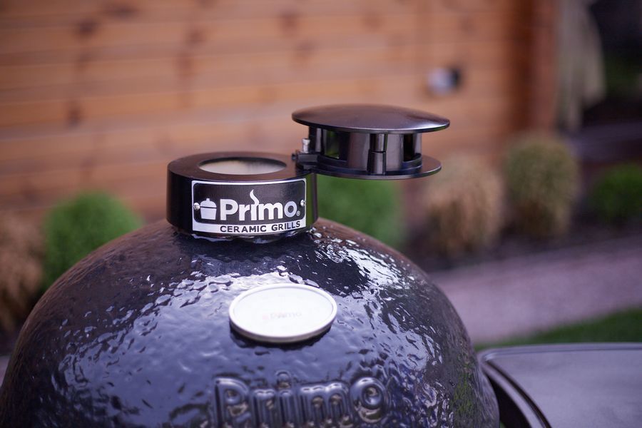 Керамічний вугільний гриль Primo Large Round All in One PGCRCG