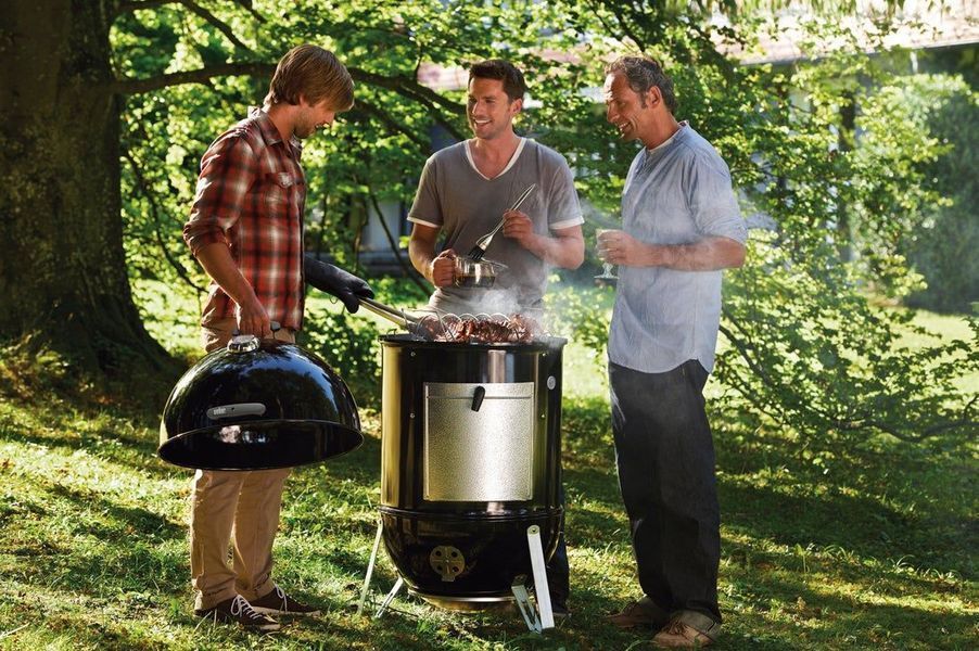 Угольная коптильня Weber Smokey Mountain Cooker 57 см