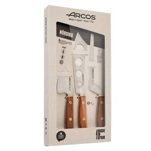 Набір ножів для сиру 3 шт Nordika Arcos 167200