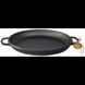 Cast Iron Kazan 12 L, &Oslash;40 cm, 12 kg, with Cast Iron Lid-Skillet, Ливарний чавун, 1200, 400