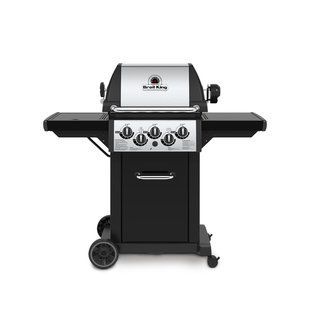 ГРИЛЬ ГАЗОВЫЙ BROIL KING MONARCH 390 СЕРЕБРЯНЫЙ
