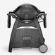Weber Q 3200 Gas Grill with Stand, Black