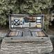 Mzavod Picnic Case-Table Gift Set, Black