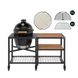 Гриль керамічний Big Green Egg ONYX LARGE
