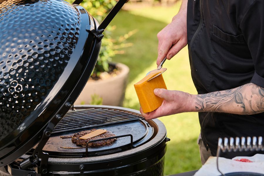 Гриль керамічний Big Green Egg ONYX LARGE