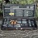 Mzavod Master Grill Case-Table Gift Set, Black, Черный