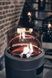 Enders Nova LED L Outdoor Gas Fireplace, Grey, 2.5 kW