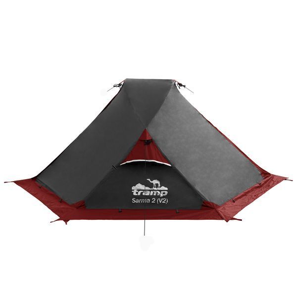 Tramp Sarma 2 (V2) Tent, Grey/Red (TRT-030)