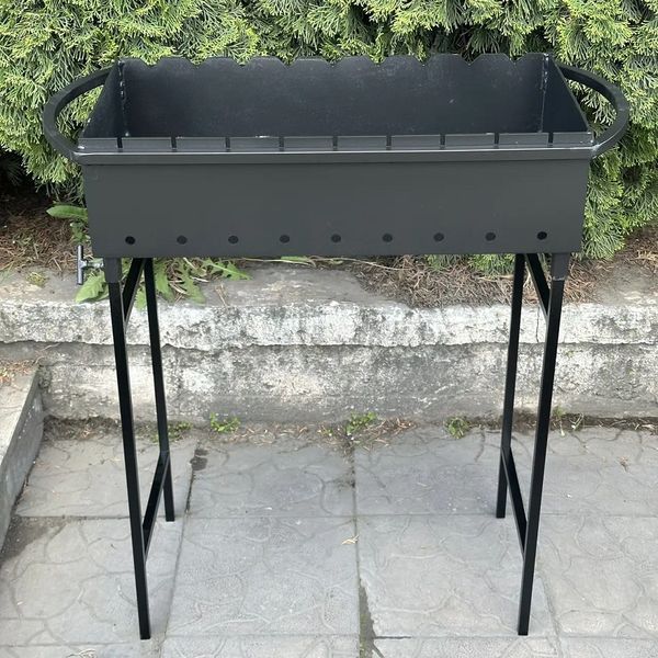 Mzavod Hector Mangal for 9 Skewers, 2 mm, on Legs