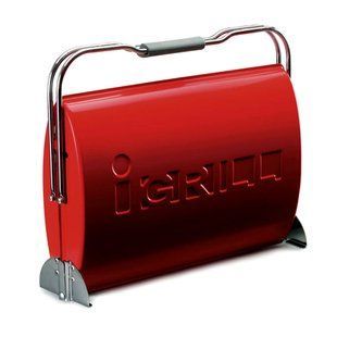 Портативний вугільний гриль I-GRILL O-GRILL червоний