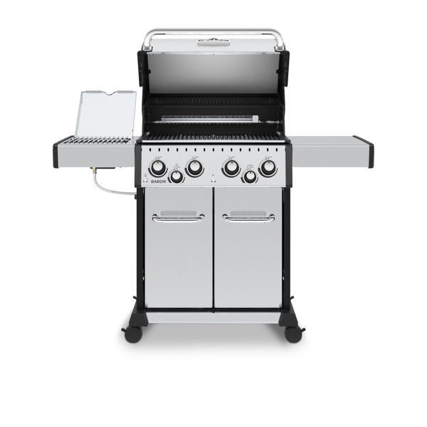 Гриль газовый Broil King Baron S 490 IR серебряный