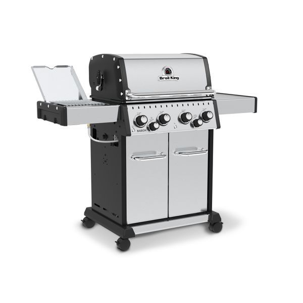 Гриль газовый Broil King Baron S 490 IR серебряный