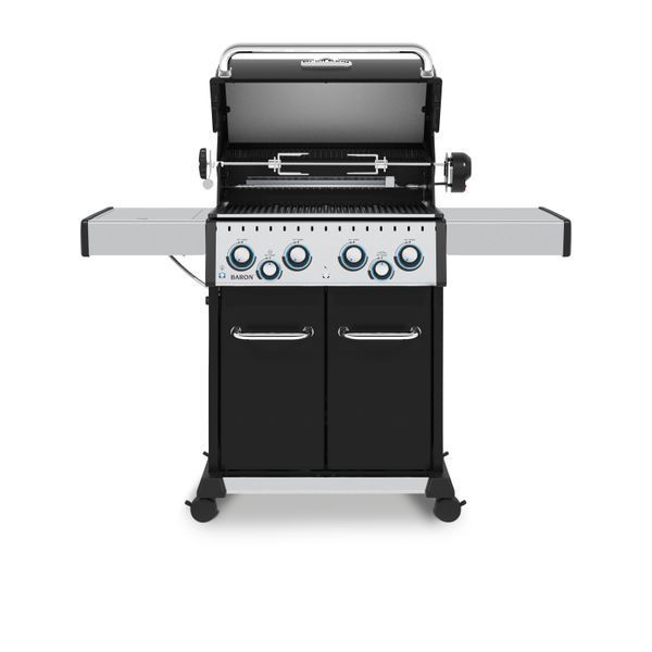 Broil King Baron 490 Gas Grill, Black