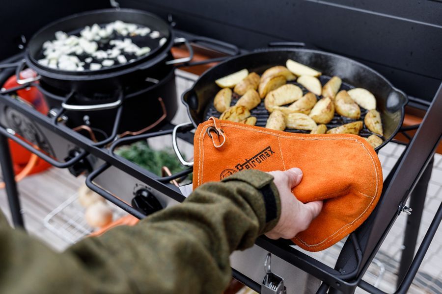 Сковорода-гриль чавунна Petromax Grill Fire Skillet з ручками-петлями &Oslash;35 см