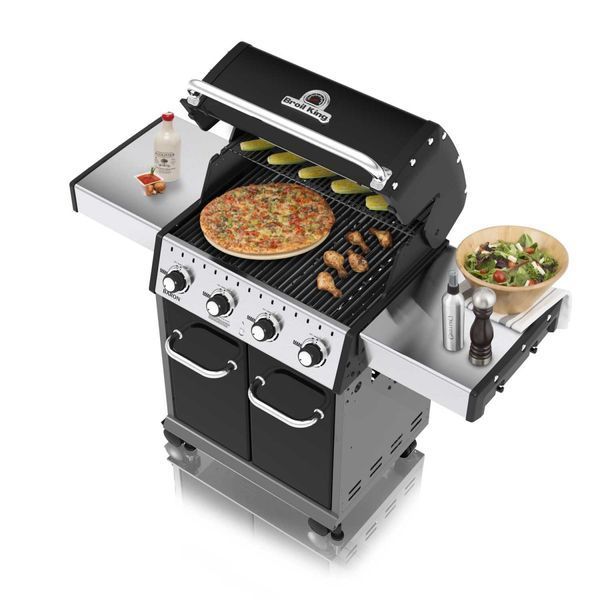 Broil King Baron 420 Gas Grill, Black