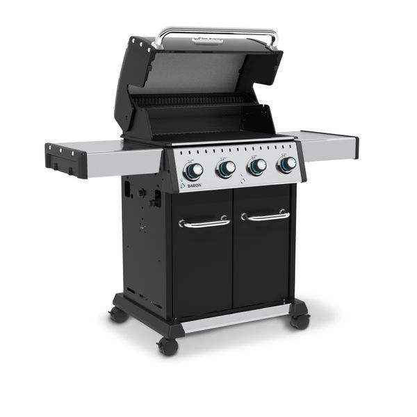 Broil King Baron 420 Gas Grill, Black