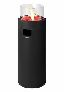 ВУЛИЧНИЙ ГАЗОВИЙ КАМІН ENDERS NOVA LED L BLACK, 2.5 КВТ