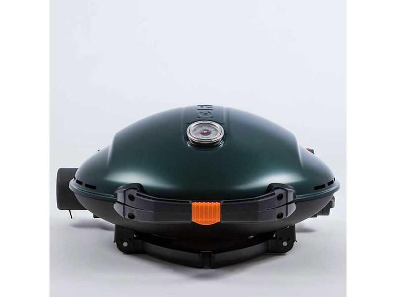 КОМПЛЕКТ Портативний переносний газовий гриль O-GRILL 900, зелений + шланг в подарунок!