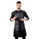 ШКІРЯНИЙ КУХАРСЬКИЙ ФАРТУХ DADDY SMOKE ЧОРНИЙ