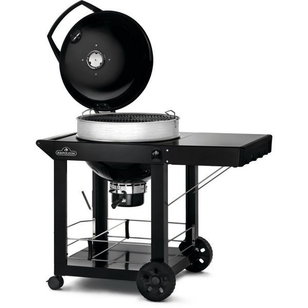 ВУГІЛЬНИЙ ГРИЛЬ ЗІ СТОЛОМ NAPOLEON PROFESSIONAL 57 СМ - PRO22K-CART-3