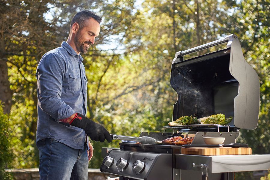 Weber Spirit E-325 GBS Gas Grill, Black