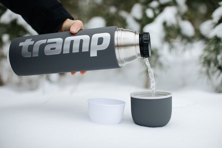 Термос TRAMP Soft Touch 1,2 л UTRC-110 Сірий
