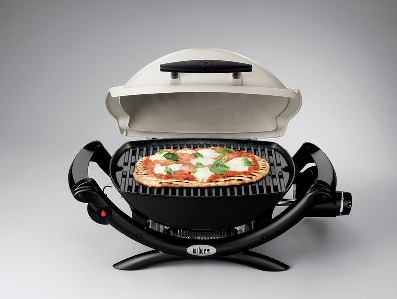 Газовий гриль Weber Q 1000, титановий