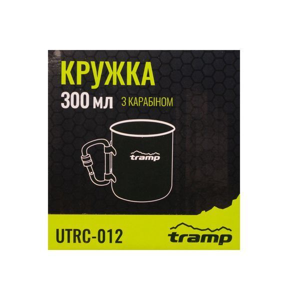 Tramp Mug with Carabiner 300 ml UTRC-012, Metal