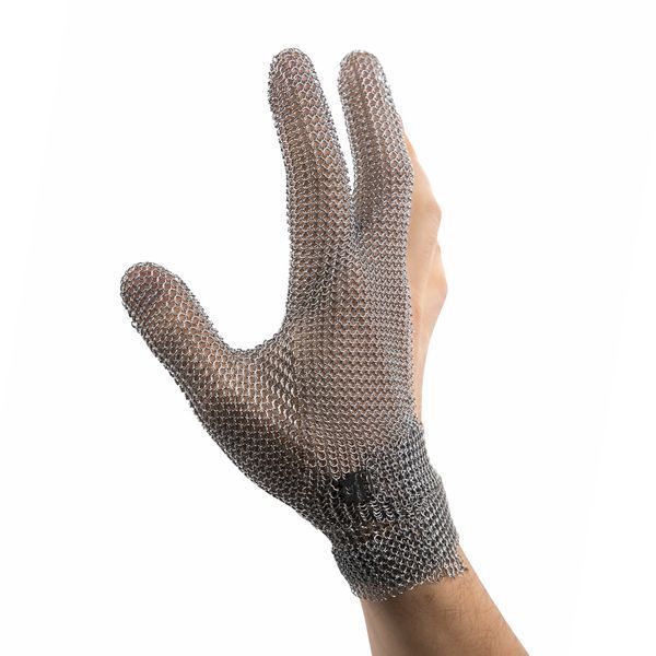 FoREST Three-Finger Chainmail Glove, Size L