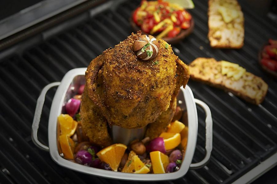 Ростер для курицы с поддоном Broil King