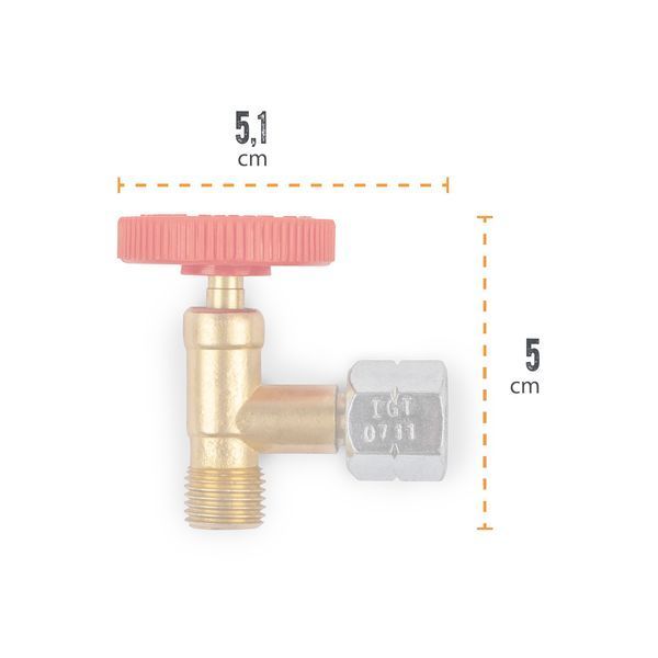 Petromax Regulator Valve for Gas Table