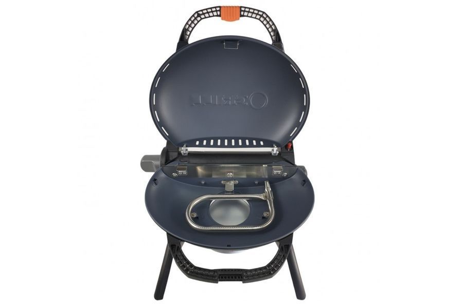 КОМПЛЕКТ Портативный переносной газовый гриль O-GRILL 600T, зеленый + шланг в подарок!