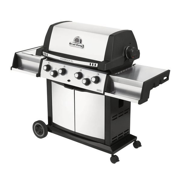 Broil King Sovereign XL 90 Gas Grill, Silver (988883)