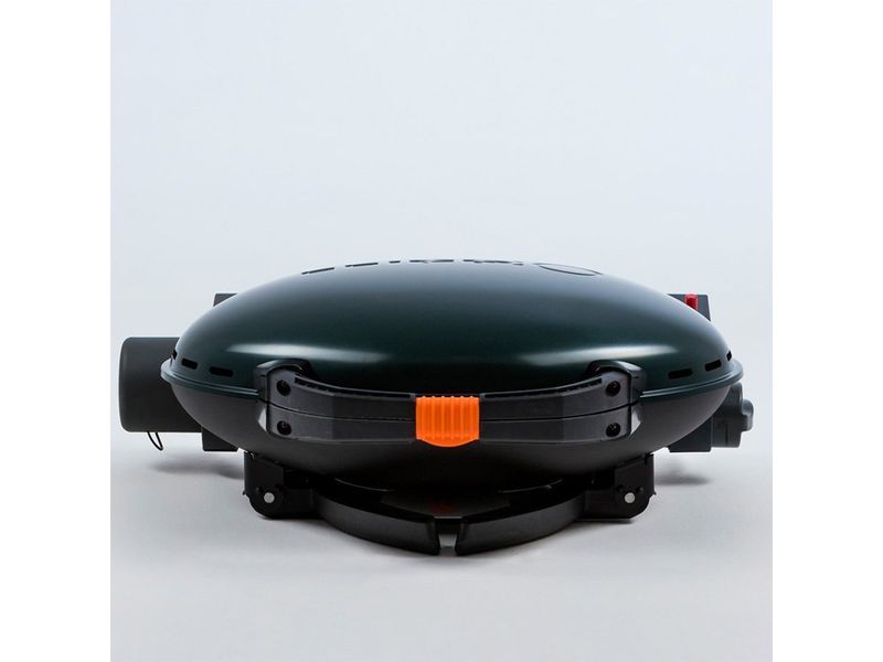 КОМПЛЕКТ Портативный переносной газовый гриль O-GRILL 500, зеленый + шланг в подарок!