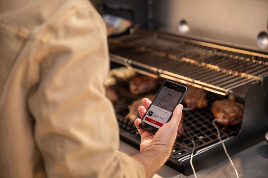 Газовий гриль Weber Genesis EХ-325s, чорний