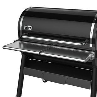 Складной передний столик для гриля Weber Smoke Fire из нержавеющей стали (ЕХ6)