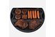 КОМПЛЕКТ Портативный переносной газовый гриль O-GRILL 900, черный + шланг в подарок!